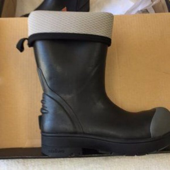 💦Unisex Men 5, Wmn 7, Bogs Boots, Grey Color Steel Toe For All Environment - Picture 8 of 10